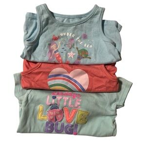 Garanimals BUNDLED baby girl clothes set of 3: Sz 3-6 months